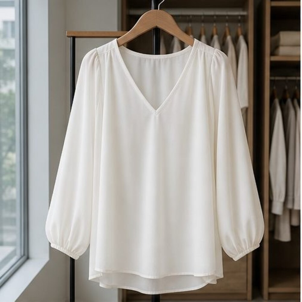 Blue Tunic Blouse